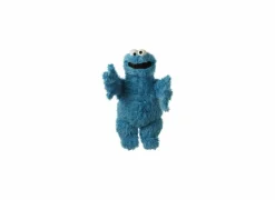 Handpop Sesamstraat Cookiemonster H65cm - polyester - blauw