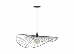 Hanglamp Adelia Ø58cm - staal - zwart
