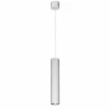 Hanglamp Ø5,6cm GU10 - aluminium - wit