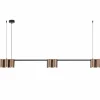 Hanglamp 150cm 7xGU10 - aluminium - brons
