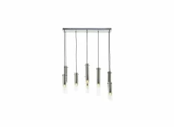 Hanglamp Glasini 80x30cm 8x25W E14