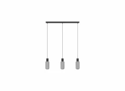 Hanglamp Maione 77x9cm 4W E27 staal zwart