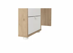 Hoekbureau Sign 150x100x76cm - decor - jackson hickory & wit