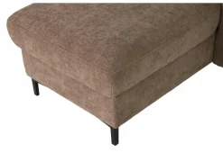 Hoeksalon Alea 291x190cm - stof - siena met bedfunctie