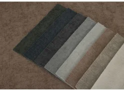 Hoeksalon Alea 291x190cm - stof - siena met bedfunctie