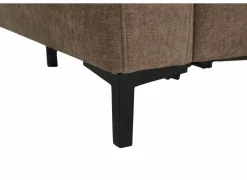 Hoeksalon Alea 291x190cm - stof - siena met bedfunctie