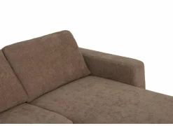 Hoeksalon Alea 291x190cm - stof - siena met bedfunctie