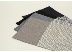 Hoeksalon Alster 268x161cm - stof - zwart met bedfunctie