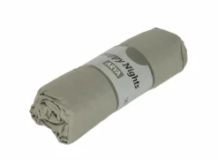 Hoeslaken Arya 160x200cm - katoen - olijf