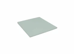 Hoeslaken topper 90x190/120x220cm - katoen - aqua