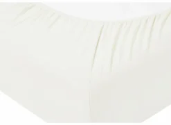 Hoeslaken Venturo 90x200cm - flanel - wit