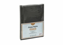 Hoeslaken Venturo 90x200cm - flanel - antraciet