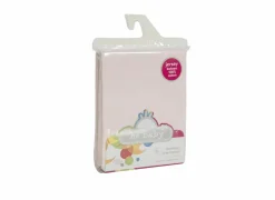 Hoeslaken 60x120cm - jersey katoen - roze