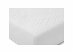 Hoeslaken 90/120x190/220cm jersey katoen wit
