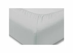Hoeslaken 90/120x200/220cm jersey katoen lichtgrijs