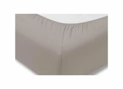 Hoeslaken 90/120x190/220cm jersey katoen taupe
