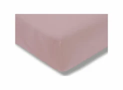 Hoeslaken 140/160x200/220cm jersey katoen roze
