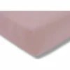 Hoeslaken 90/120x190/220cm jersey katoen roze