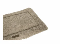 Hondenkussen Curl Plush S 58x40cm - polyester - beige