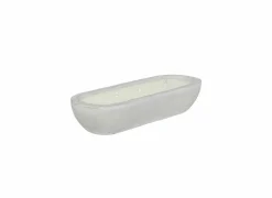 Kaars Citronella Ely H8cm grijs