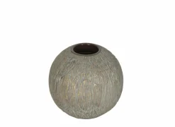 Kaarsenhouder San H11cm grijs