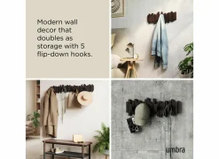 Kapstok Sticks Multi Hook 48,6cm - espresso