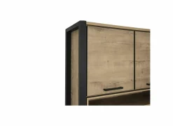 Kast Cronos 130x45x200cm - decor eik - naturel