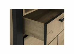 Kast Cronos 130x45x200cm - decor eik - naturel