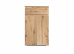 Kast Image 3 80x40x131cm - melamine - honing eik