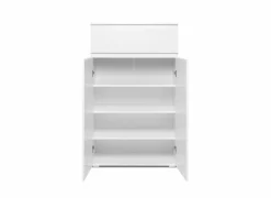 Kast Image 3 80x40x131cm - melamine - wit