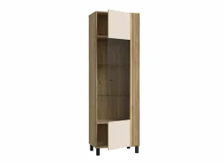 Kast Killarney 64x42x196cm - decor - mauvella oak & sand