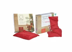 Kersenpitkussentje  27x27cm rood