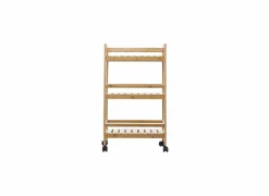 Keukentrolley Linha 45x22x80cm - bamboe - beige