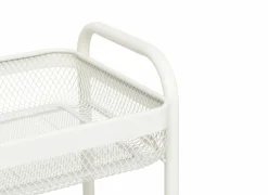 Keukentrolley Mayaj 46,5x26,5x79,6cm - staal - beige