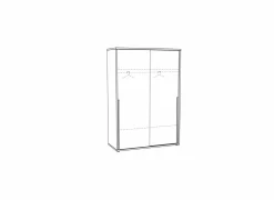 Kinderkamer Casper met bed 90x200cm - schuifdeurkast 150cm en 1 nachtkastje