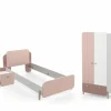 Kinderkamer Jade met bed 90x200cm - kleerkast 95cm en 1 nachtkastje