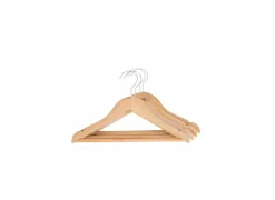 Kleerhanger 30x19cm - hout - naturel set van 4