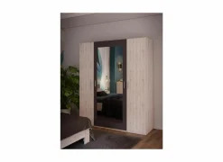 Kleerkast Adria 178cm - decor - zandeik & wolframgrijs