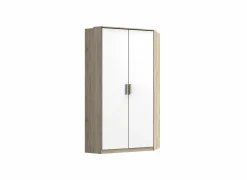 Kleerkast Cariba 120cm - decor - sanremo & wit
