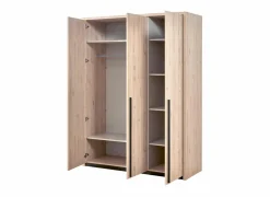 Kleerkast 165cm - decor - bruin