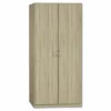 Kleerkast 91cm - decor - sonoma eik