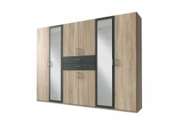 Kleerkast Diver 270cm - decor - sonoma eik/grafiet