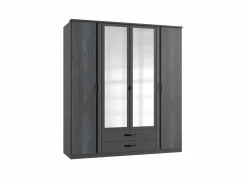 Kleerkast Duo 2 179cm - decor - digisteel & grafiet