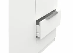 Kleerkast Ghost 119cm - decor - wit