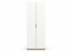 Kleerkast Ghost 79cm - decor - kronberg eik & wit