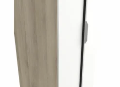 Kleerkast Ghost 79cm - decor - kronberg eik & wit