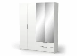 Kleerkast Ghost 157cm - decor - wit