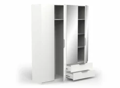 Kleerkast Ghost 157cm - decor - wit