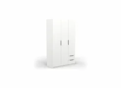 Kleerkast Ghost 119cm - decor - wit