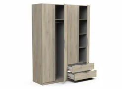 Kleerkast Ghost 157cm - decor - kronberg eik
